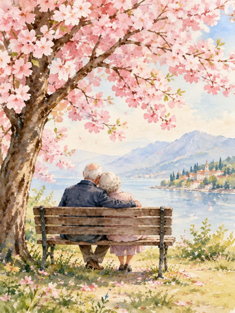 Blossom bench