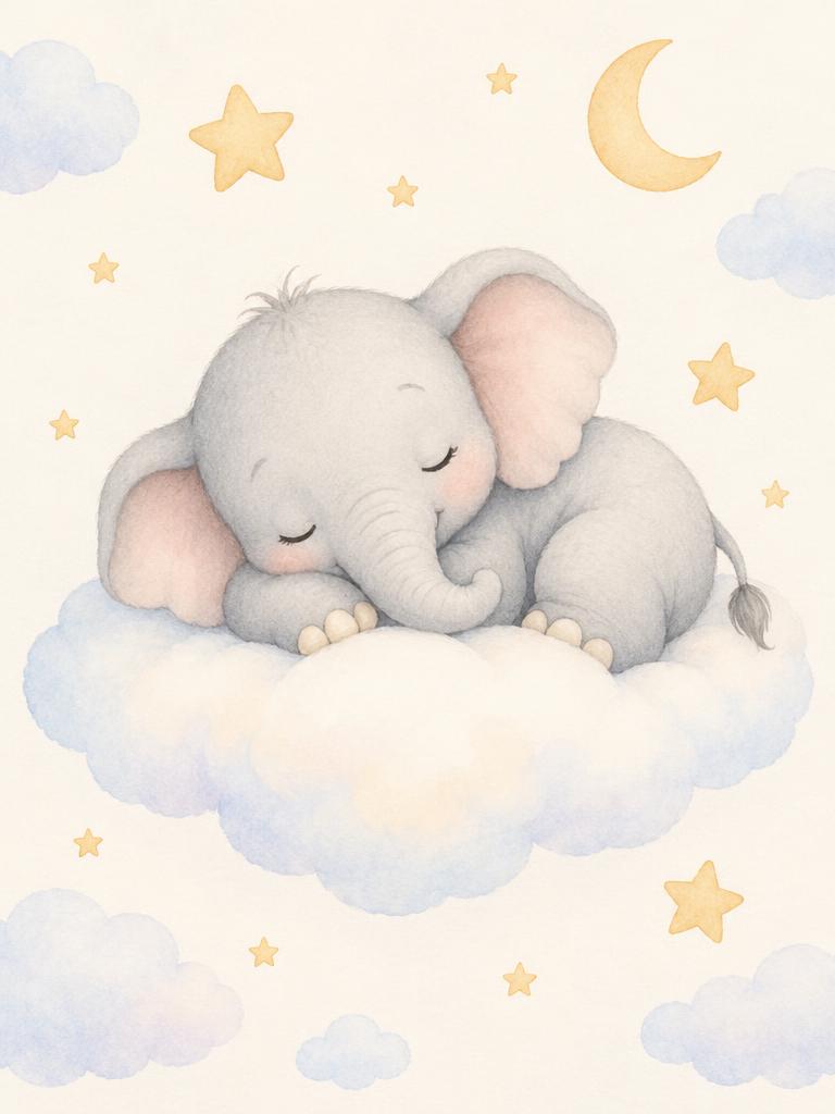 Dreamy elephant
