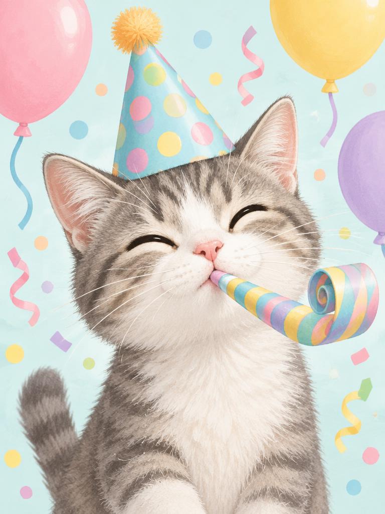 Party cat