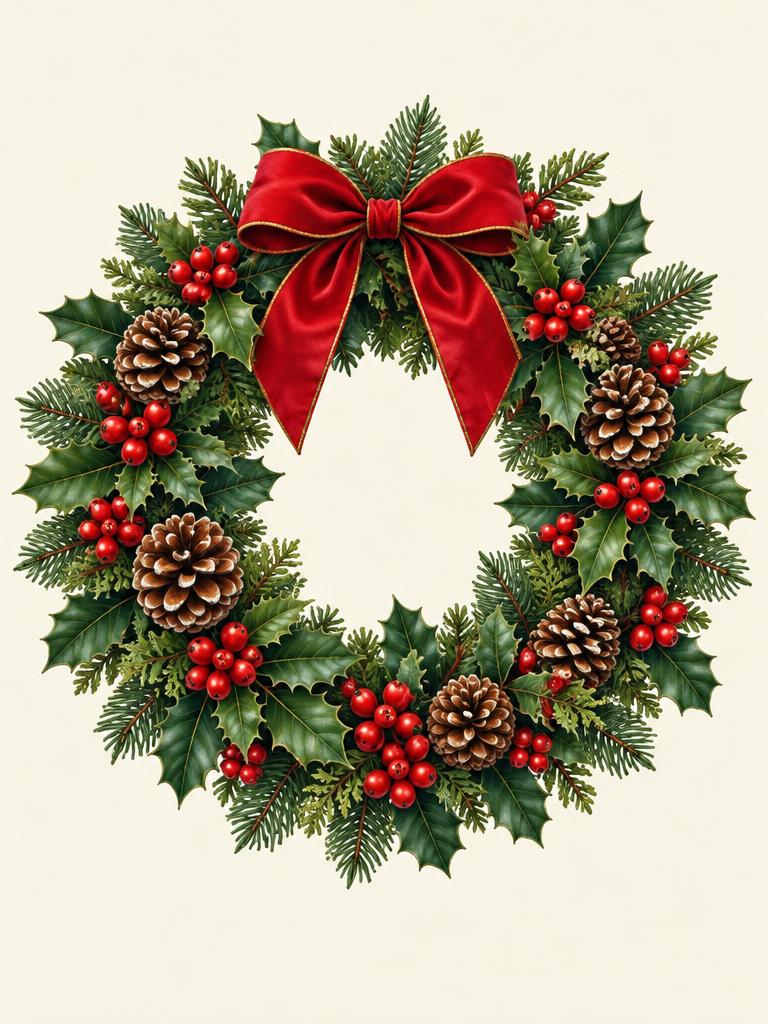 Holly wreath
