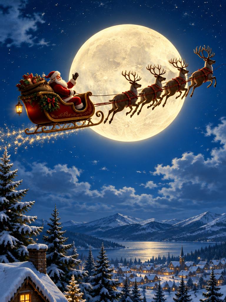 Santa's sleigh