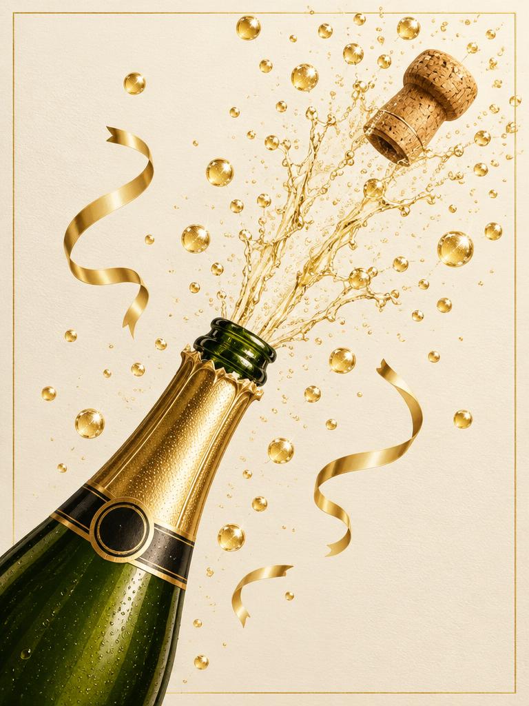 Pop the bubbly