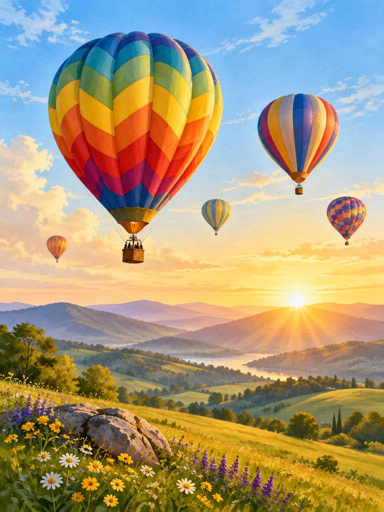 Up, up and away