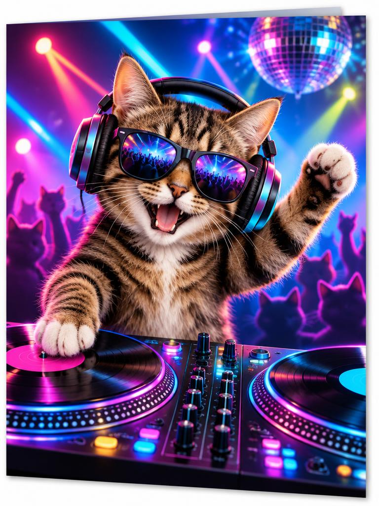 DJ cat