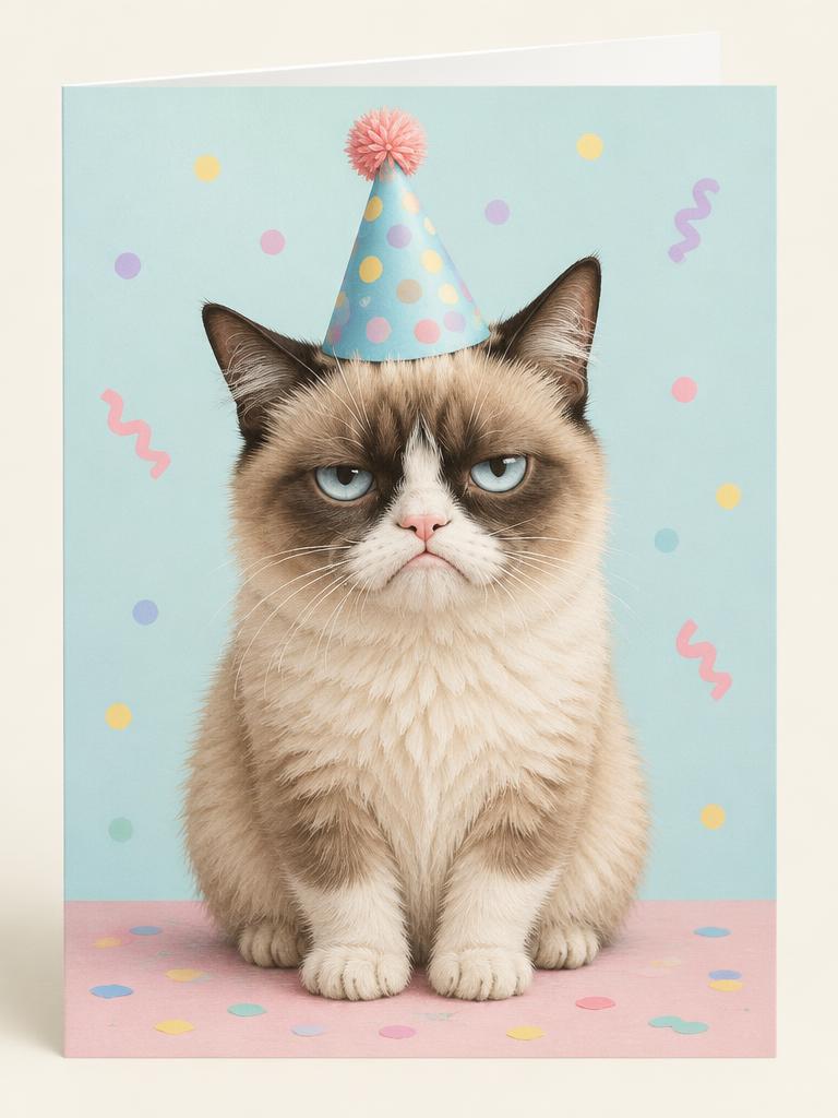 Thrilled cat