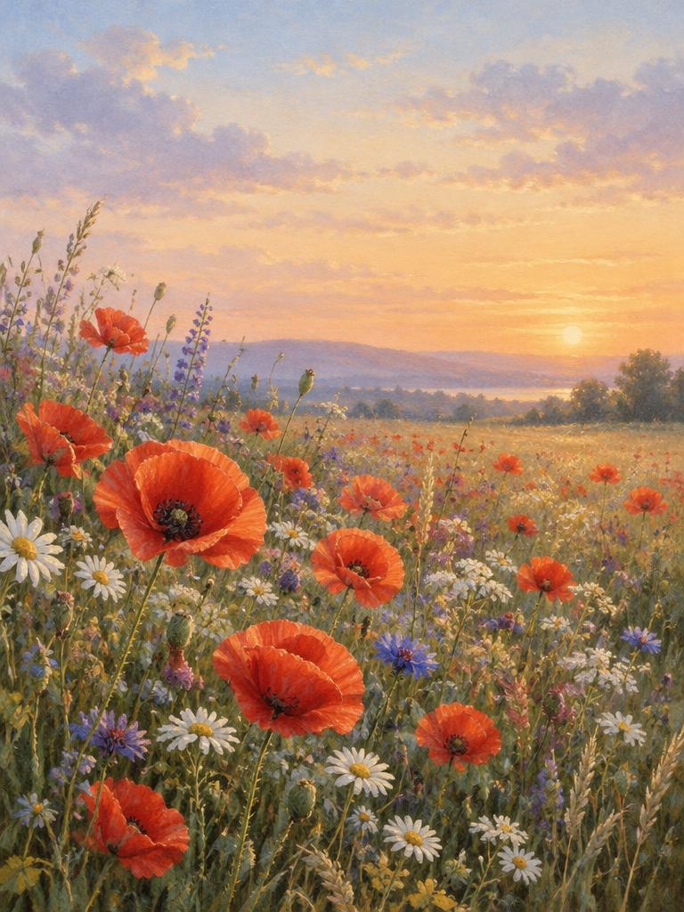 Poppy field